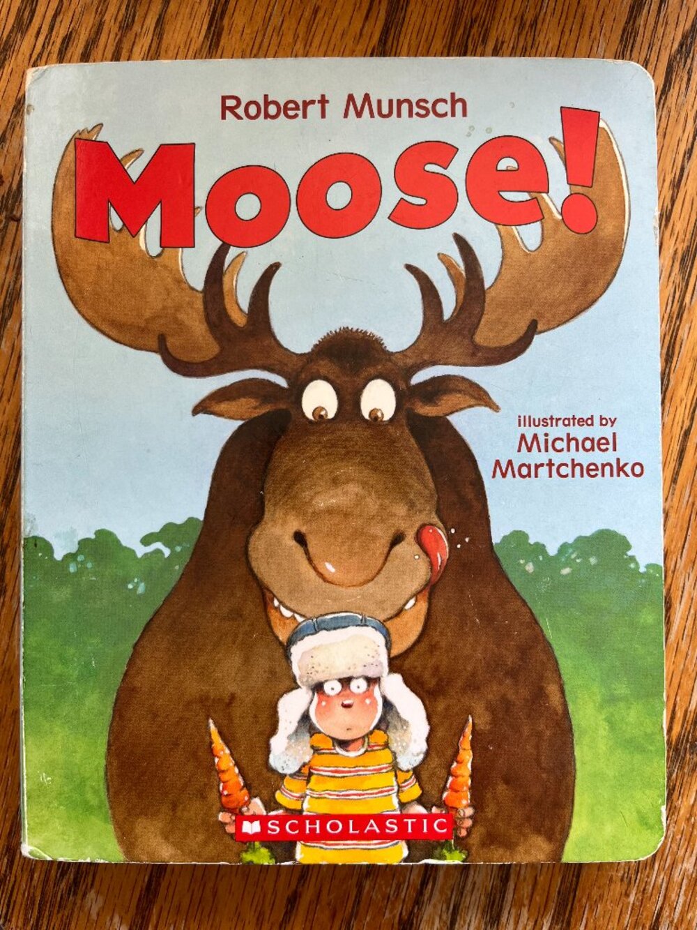 Board Book: Moose! by Robert Munsch